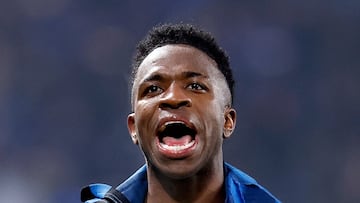 10/12/24 PARTIDO CHAMPIONS LEAGUE
FASE LIGA JORNADA 6 ESTQAADIO DE BERGAMO
ATALANTA - REAL MADRID
FIN DE PARTIDO ALEGRIA VINICIUS