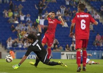 Espanyol-Sevilla en imágenes