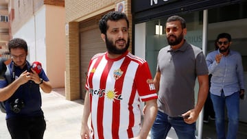 El jeque del Almería tomó el control del club la pasada semana.