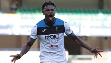 Gol de Duván Zapata ante Hellas Verona
