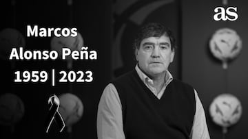 Marcos Alonso Peña, exjugador del Atlético y Barça y padre del futbolista del conjunto azulgrana.