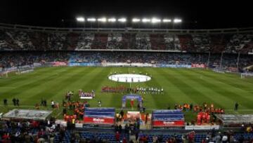 Estadio Vicente Calderón.