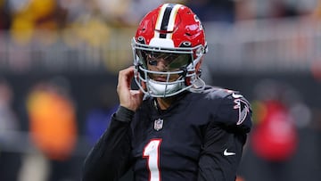 Why did Falcons QB Marcus Mariota decide to leave his team so suddenly?