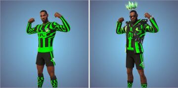 Nueva skin de LeBron James con equipaci&oacute;n de f&uacute;tbol