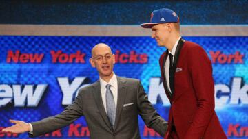 Phil Jackson avisó a los Lakers: no elegir a Porzingis es un error