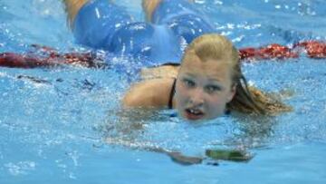 La niña Ruta Meilutyte gana el oro y el corazón de Londres