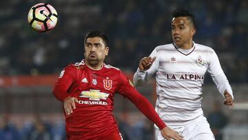 David Pizarro regresó al equipo titular de Universidad de Chile.