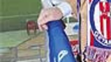 <b>SOCIO DEL REAL MADRID.</b> Torres no oculta su pasión por el Real Madrid y el Getafe.