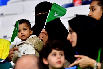 Partido de la AFC Asian Cup entre Líbano y Arabia Saudí.