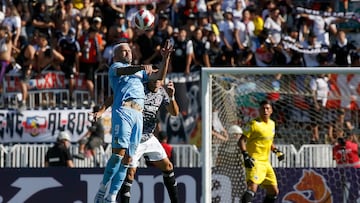 Futbol, Ohiggins vs Colo Colo.
Fecha 2, campeonato Nacional 2023.
El jugador de Ohiggins Matias Donoso es fotografiado durante el partido de primera division contra Colo Colo disputado en el estadio El Teniente en Rancagua, Chile.