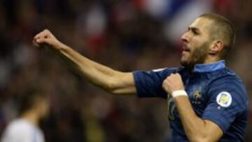 Karim Benzema ha marcado el último gol de la victoria francesa.