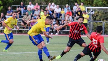 06/08/2019 AMISTOSO DE PRETEMPORADA CADIZ - AL RAYYAN EN UBRIQUE CAYE QUINTANA