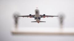 01 August 2022, Brandenburg, Schönefeld: An Easyjet airline plane takes off at Berlin Brandenburg Airport (BER). Photo: Christophe Gateau/dpa (Photo by Christophe Gateau/picture alliance via Getty Images)