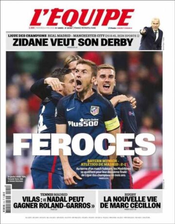 Portada de L'Equipe.