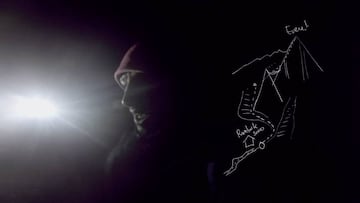La emoción de Kilian Jornet en su doble ascensión al Everest