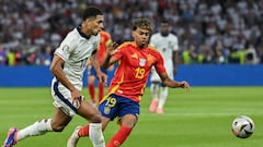 Lamine Yamal, por delante de Bellingham en Europa