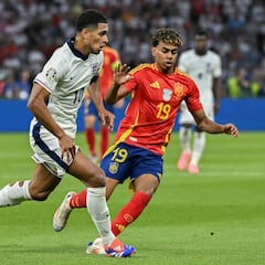 Lamine Yamal, por delante de Bellingham en Europa