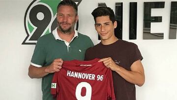 Prospecto del Real Salt Lake firm車 con Hannover 96