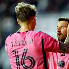 Robert Taylor marca el primer gol de Inter Miami; Messi asiste