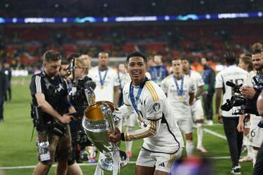 Jude Bellingham says he loves “every minute and every second” of being at Real Madrid