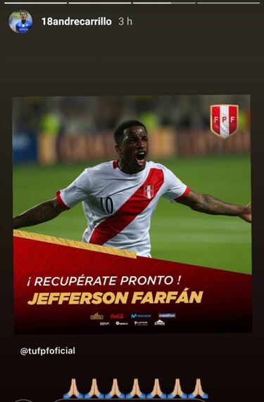 El fútbol peruano se vuelca con Jefferson Farfán