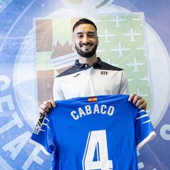 Cabaco: "Fichar por el Getafe es un paso adelante en mi carrera"