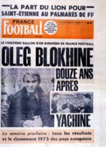 France Football: todas las portadas sobre el Bal車n de Oro desde 1956