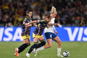 Inglaterra vence a Colombia en cuartos del Mundial Femenino