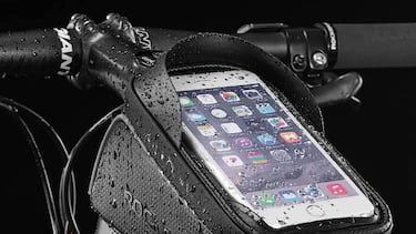 Protege tu móvil con esta funda impermeable para la bicicleta