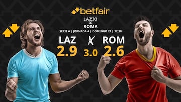 SS Lazio vs. AS Roma: horario, dónde ver, pronósticos y clasificación