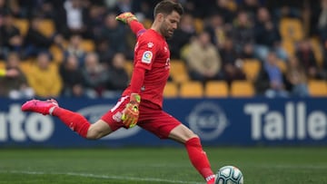 Dani Jiménez, el mejor portero en Segunda en la historia del Alcorcón