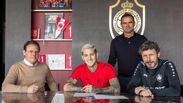 Gastón Ávila es jugador del Royal Antwerp