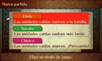 Captura de pantalla - Fire Emblem Fates: Conquista (3DS)