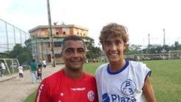 Romario afirma que su hijo jugará con el filial del Barça