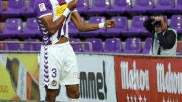 Mojica marcó el primer gol del Valladolid.