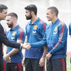 Sánchez limó asperezas con De Gea por sus ataques de 2016