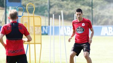 Vicente Gómez ya trabaja en Abegondo