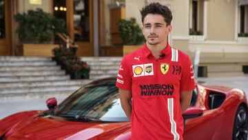 Charles Leclerc, en Mónaco.