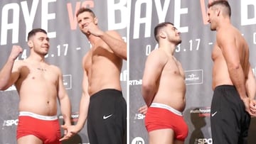 El pesaje más divertido en el boxeo: ¡Allen es muy optimista!