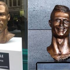 El autor del busto de Cristiano contraataca con uno de Bale