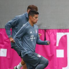 James, descartado en Bayern para el cierre de la Bundesliga