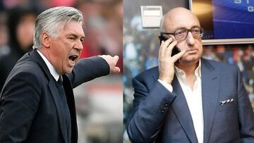 El día que Ancelotti sí contestó a Barnett, el agente de Bale