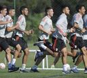 River se entrenó en Ezeiza pensando en Central Córdoba
