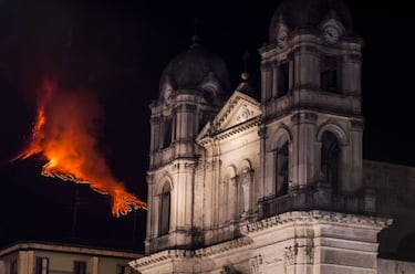 El Etna, al rojo vivo