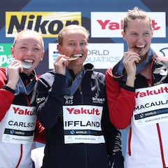 Carlota finaliza 17ª en sus primeros Mundiales de ‘high diving’