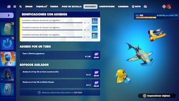 fortnite evento verano 2024 verano con agobios