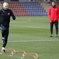 Planes para Iniesta y Busquets
a sólo diez días del Clásico