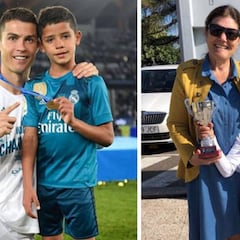 Cristiano Ronaldo felicita a su hijo por su pichichi