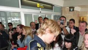 <strong>RECUPERADO.</strong> Fernando Torres despejó las dudas existentes sobre su dolencia en el tobillo. El jugador afirmó estar recuperado.