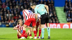 Preocupación por Llorente: sufre una lesión muscular en el muslo